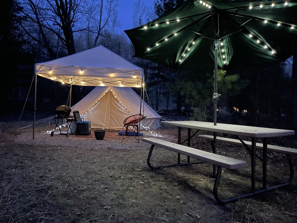 Rippling Bluff Glamping in Michigan