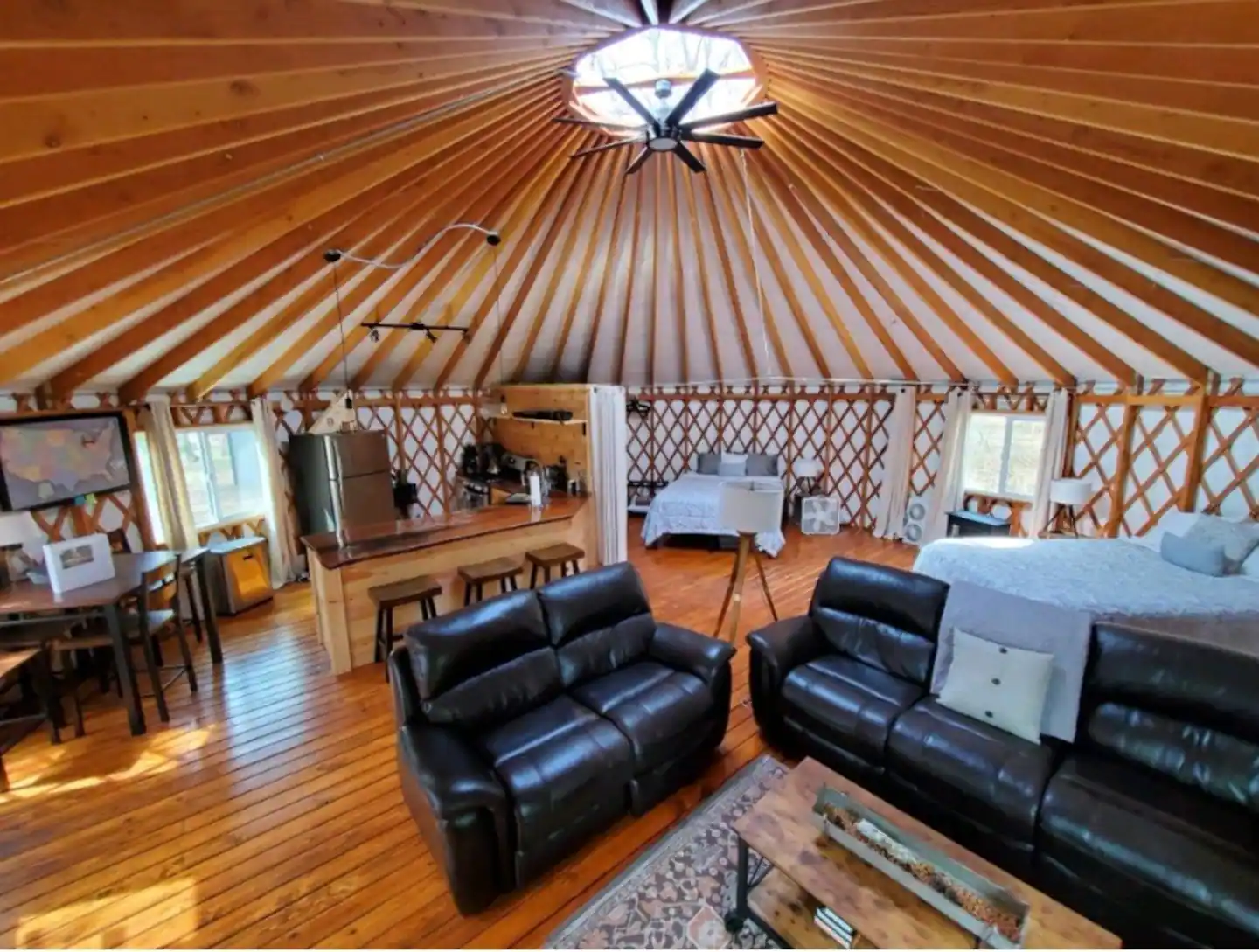Simple Lyfe Yurt Glamping Michigan 