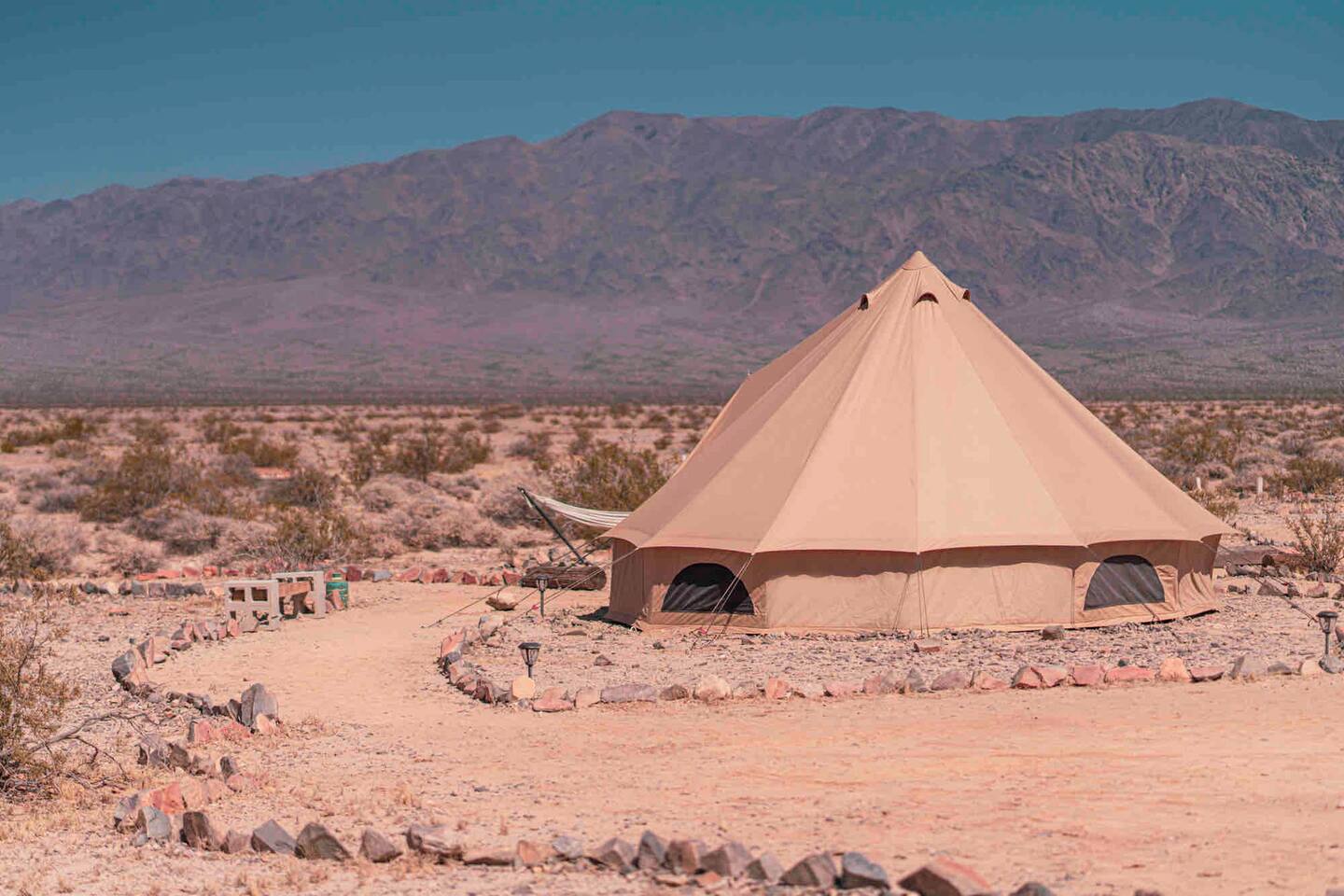 The Wonder Valley Yurt Glamping - Zen