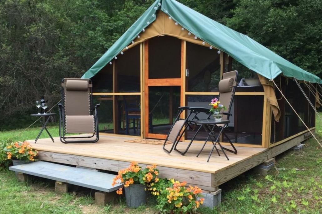 Vermont Glamping Cabin in Heaven