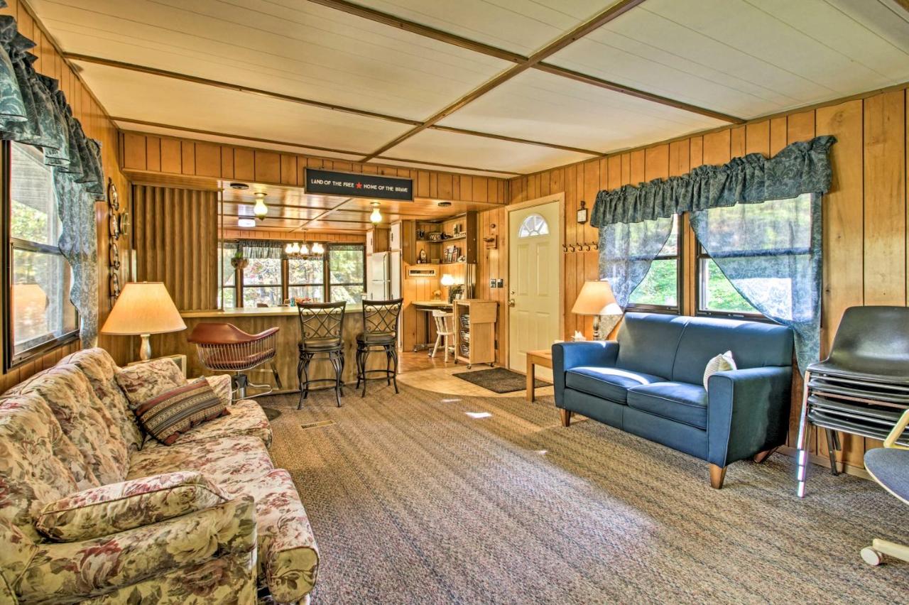 Traditional cabin interior