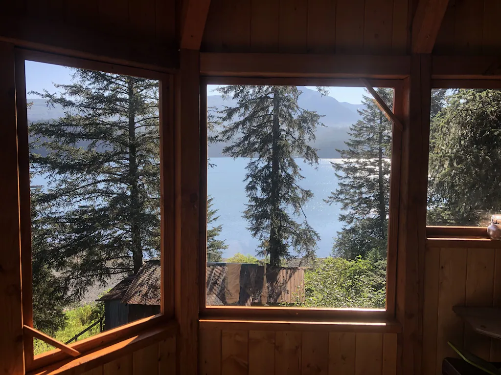 Window lake views