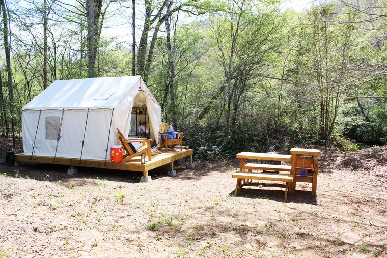 Glamping in Northern Greenville County