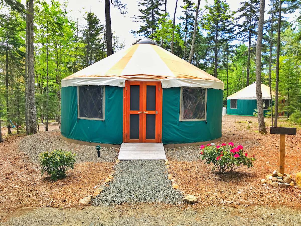 Acadia Yurts & Wellness Center - Maine Glamping