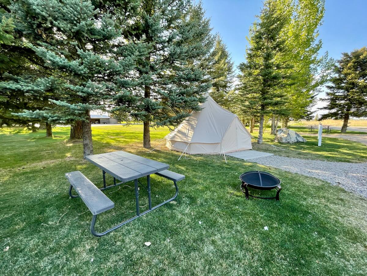 Glamping Tent in Idaho