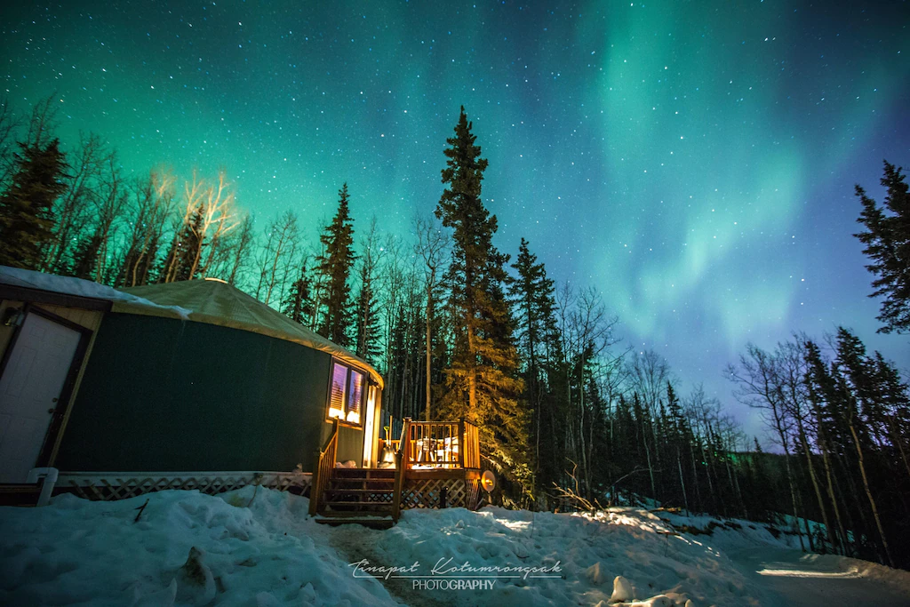 Glamping in Alaska