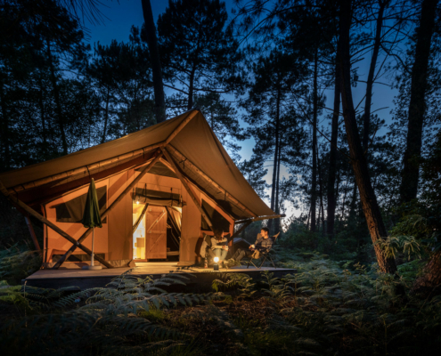 Glamping in White Mountains New Hampshire