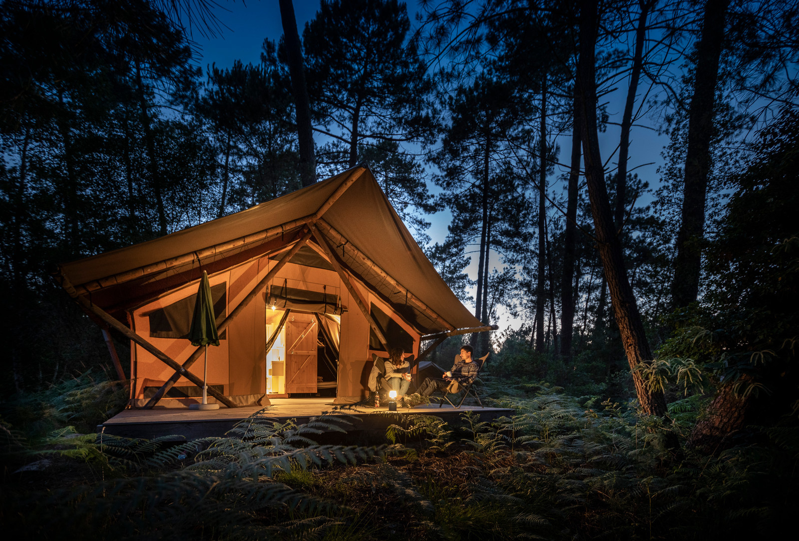 Glamping in White Mountains New Hampshire