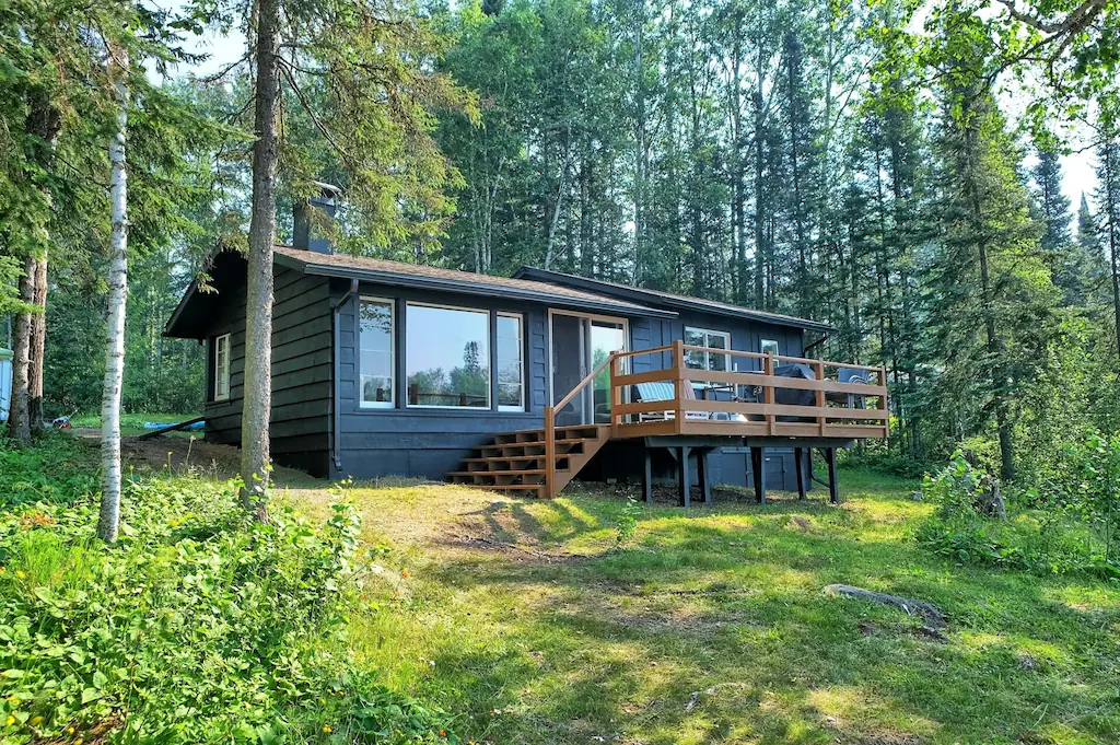 Lakeside cabin