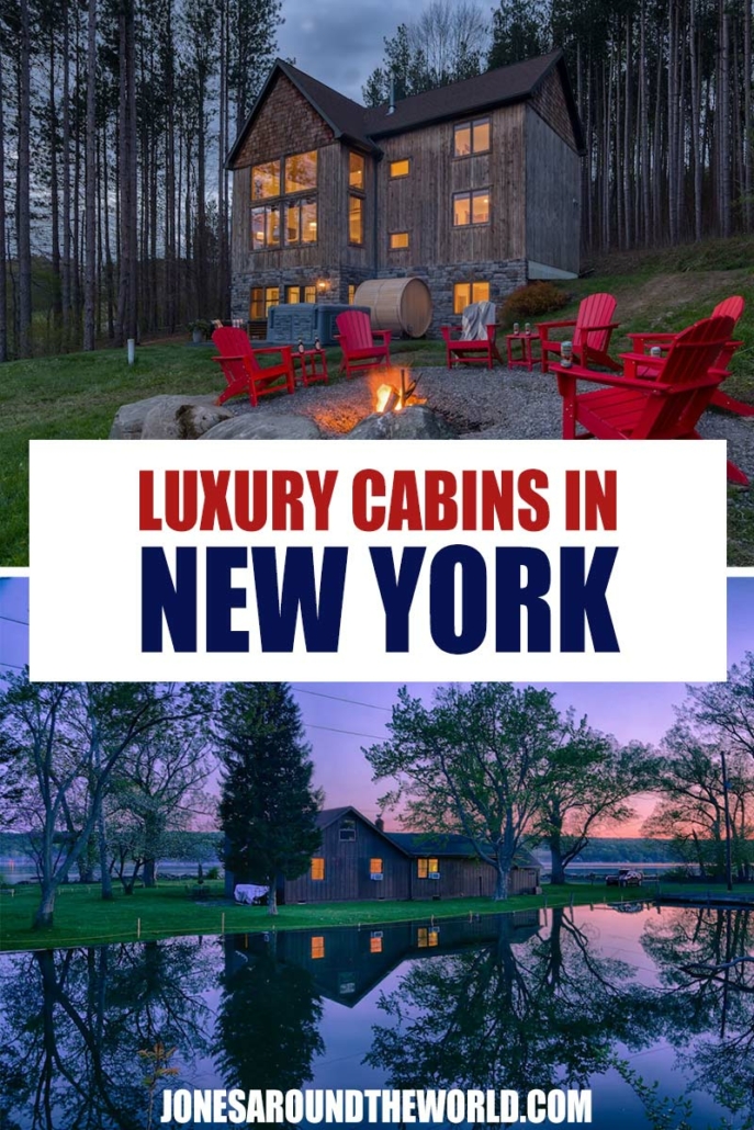 Pin It: Luxury Cabins in New York with Lake or Mountain Views