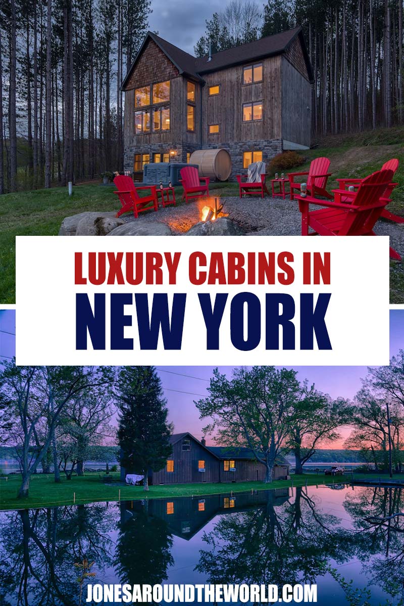 11 Luxury Cabins in New York with Lake or Mountain Views
