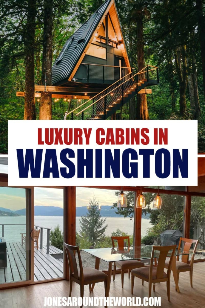 luxury cabins Washington