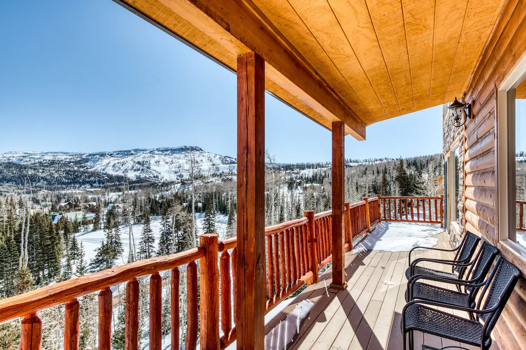 Luxury ski cabin rental in Utah