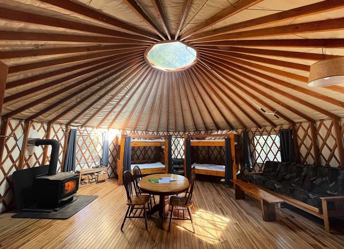 Maine Forest Yurts 