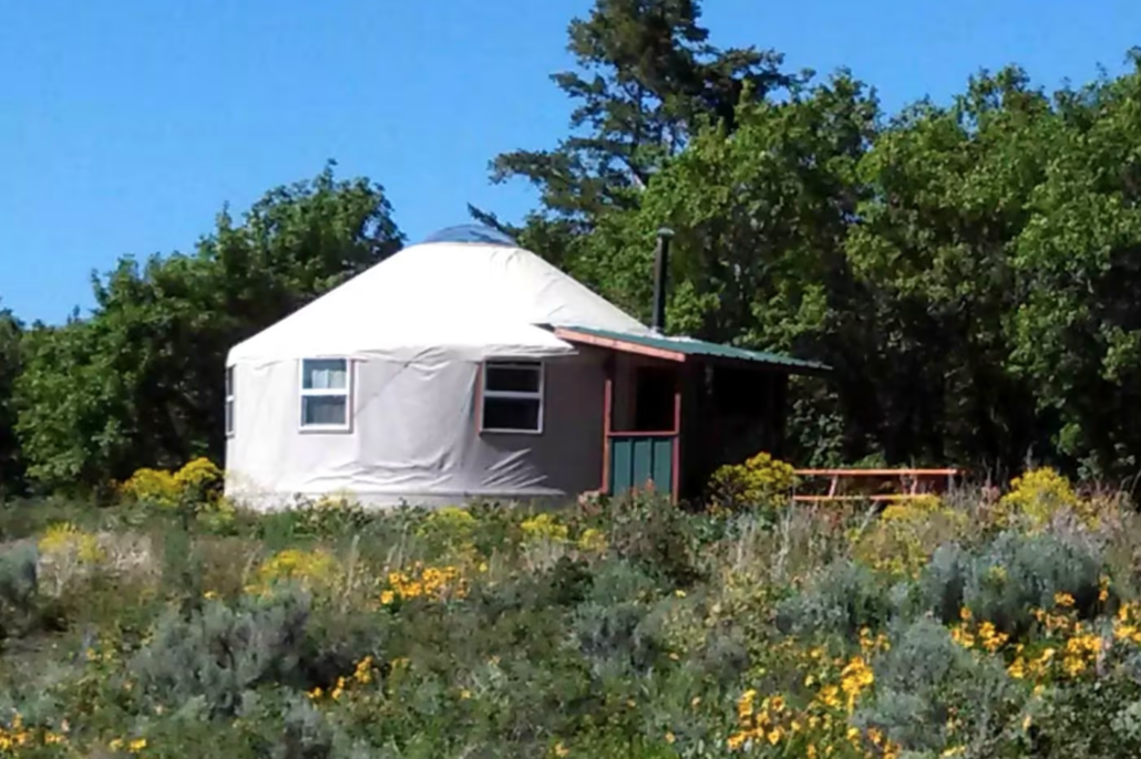 Glamping Yurt Idaho