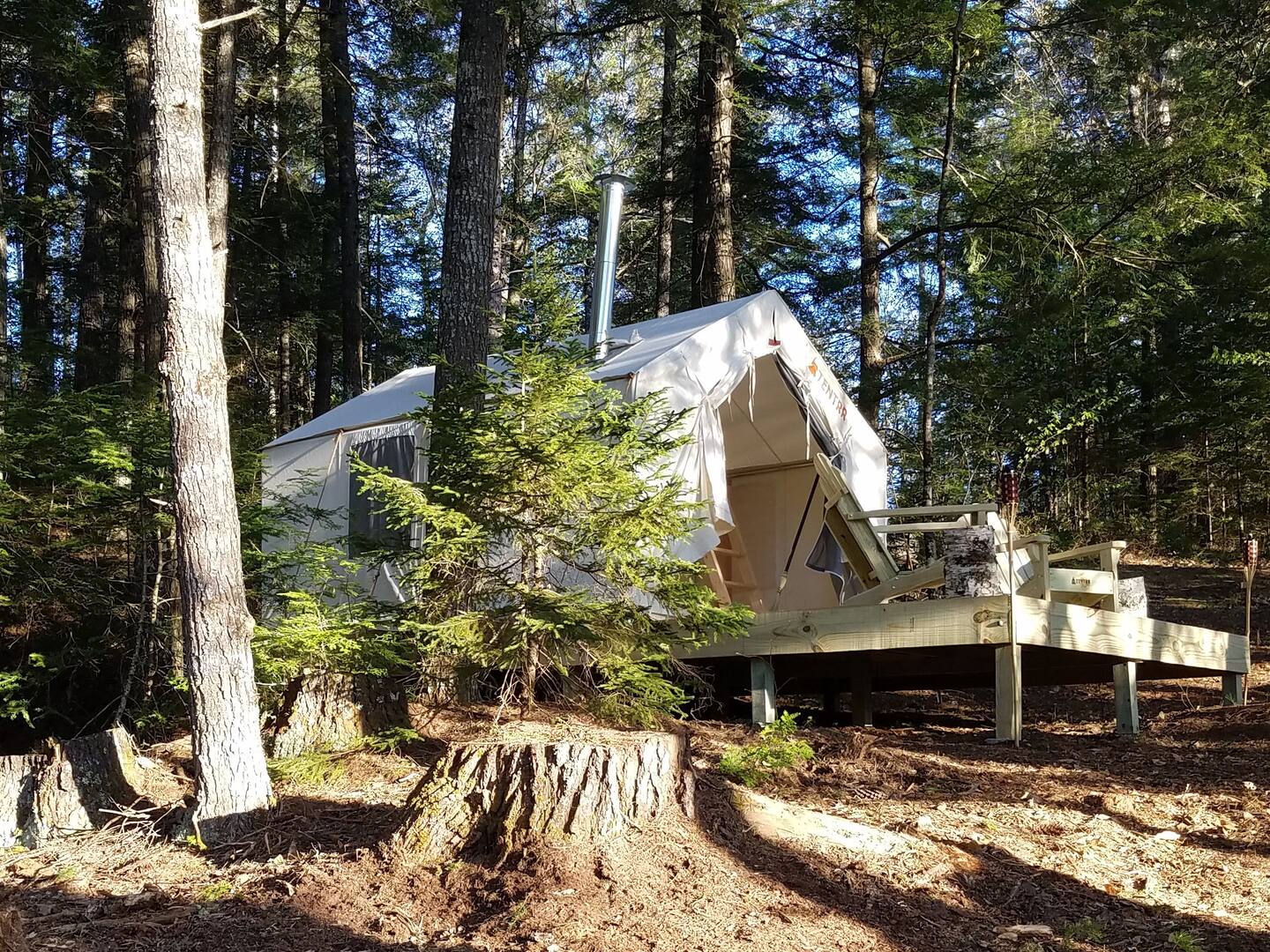 Tentrr Signature Site - Glamping in Maine