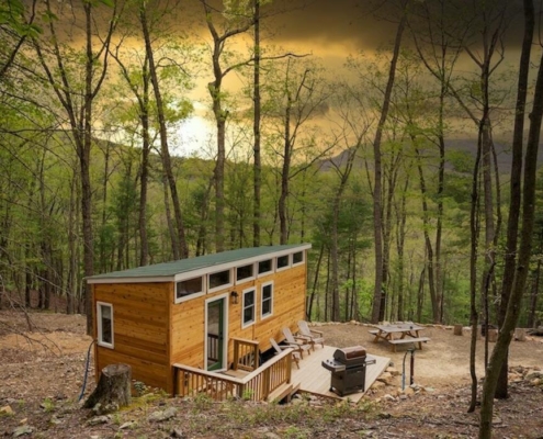 Tiny House Glamping in West Virginia