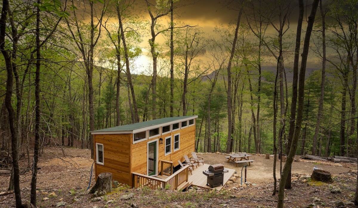 Tiny House Glamping in West Virginia