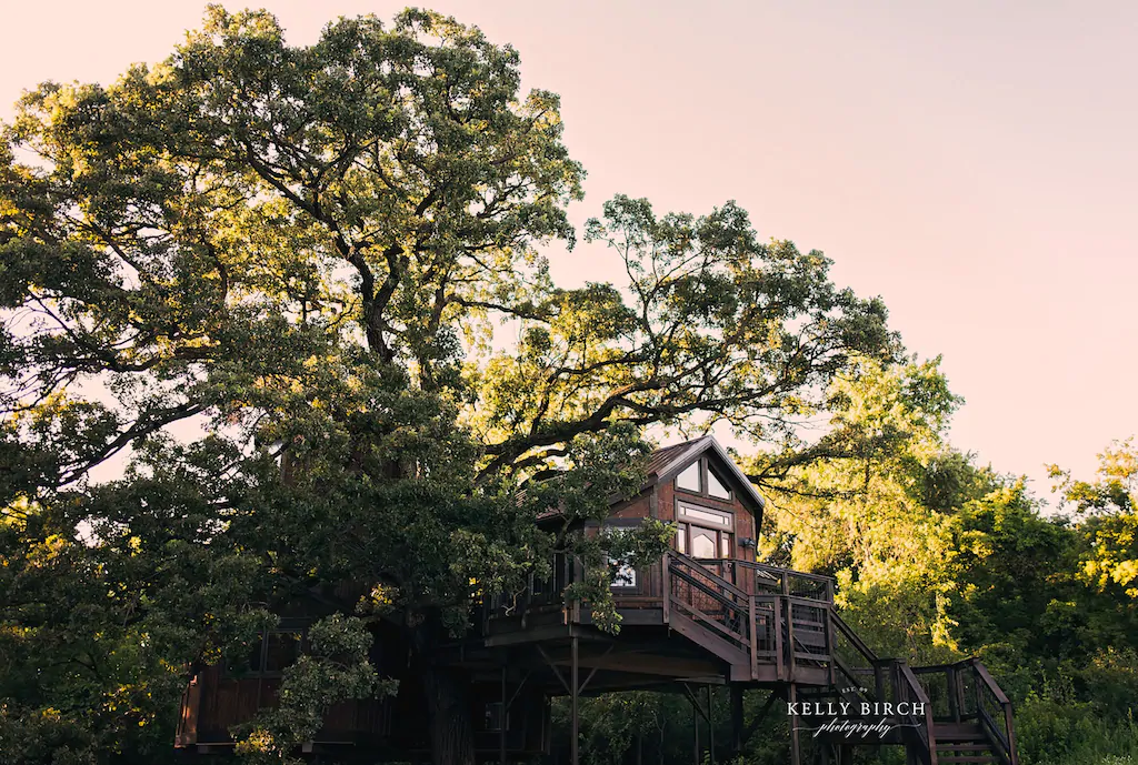 Treehouse glamping in Minnesota