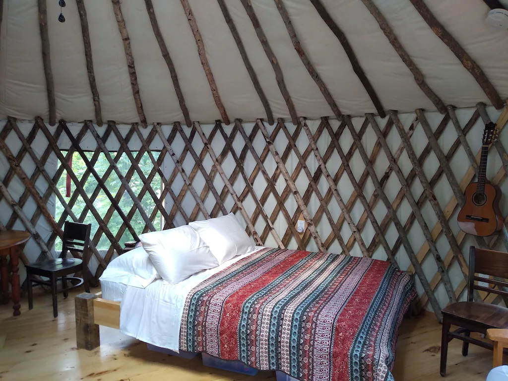 Wild Acres Yurt Glamping in Maine