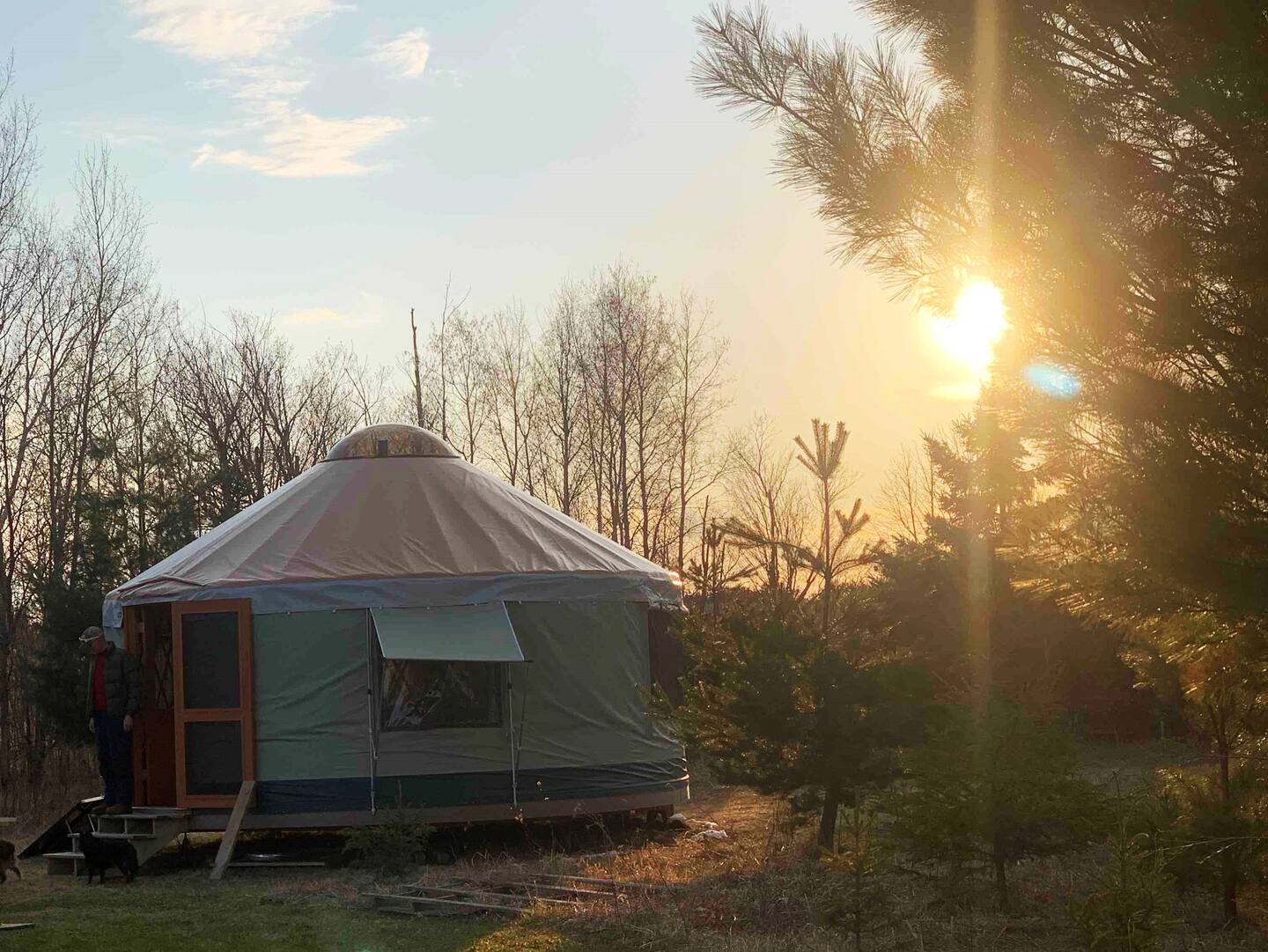 Yurt in Minnesota