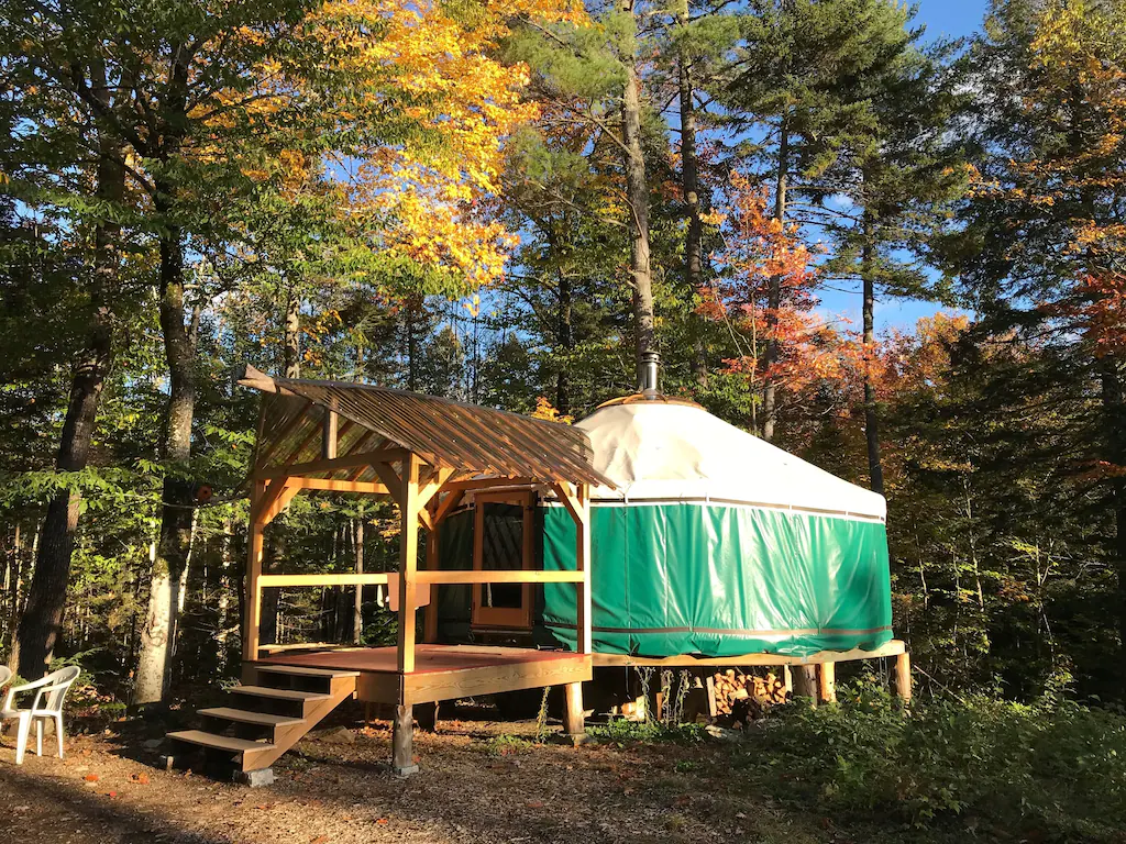 Yurt in New Hampshire
