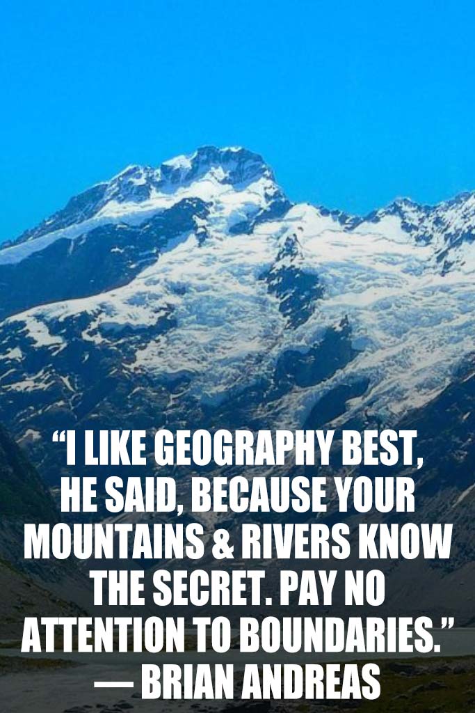 Mountain quotes for travellers
