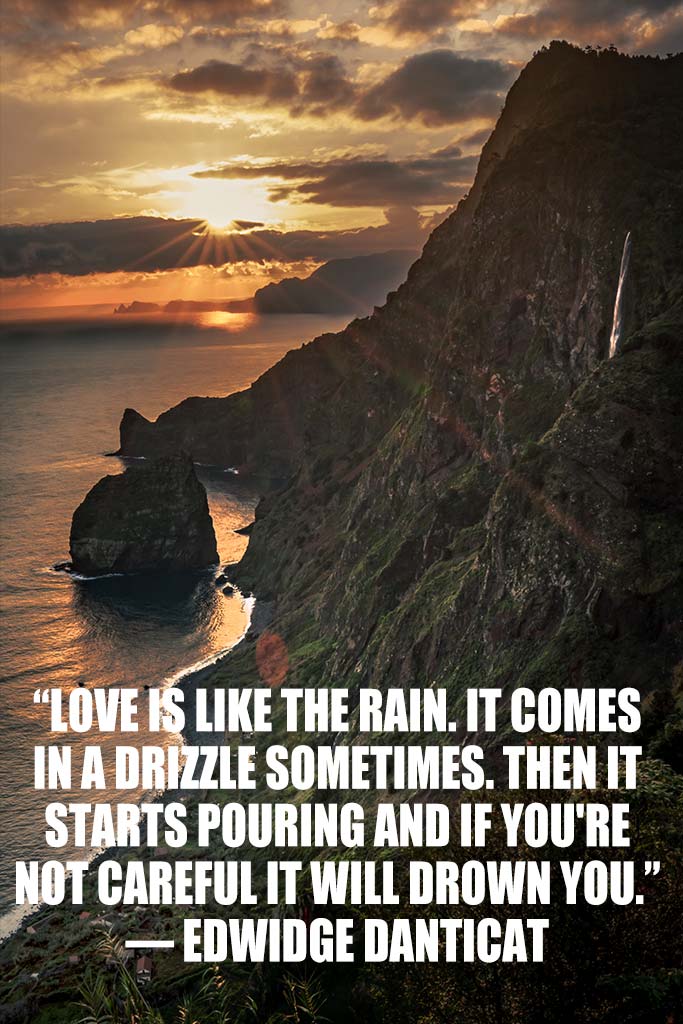 romantic waterfall quote