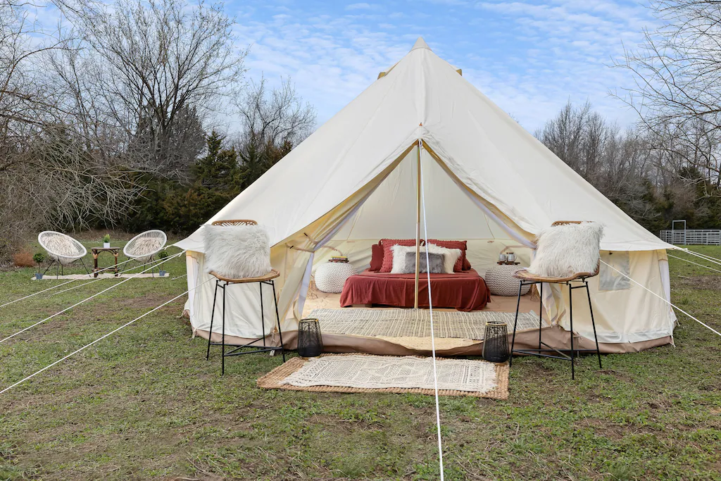 Glamping in Kansas