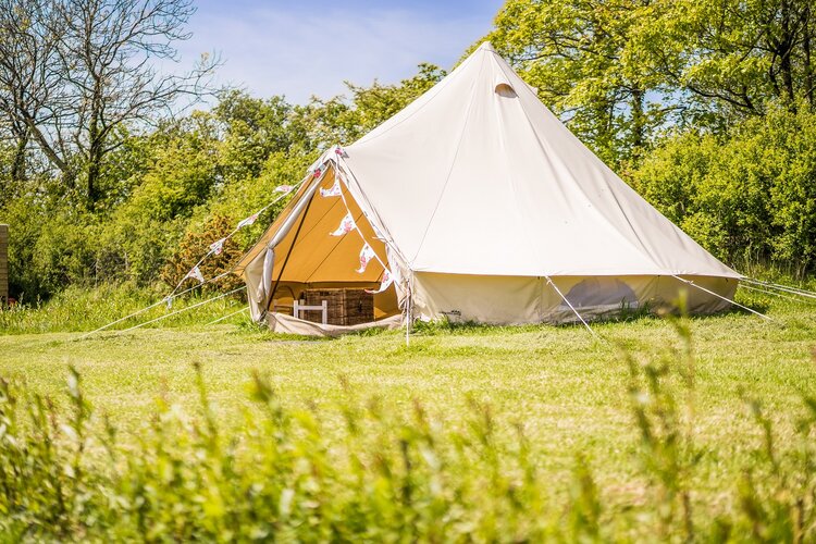 Bell Tent Glamping in Wales