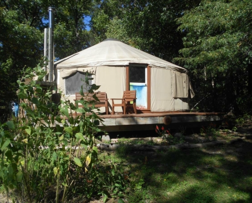 Kansas Yurt Glamping