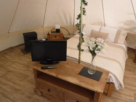 Tent Glamping in Wales