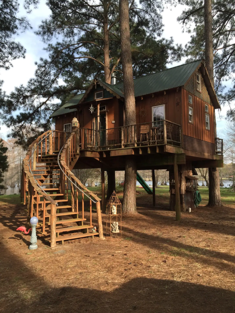 Cedar Treehouse on Cross Lake - Glamping LouisianaCedar Treehouse on Cross Lake - Glamping Louisiana