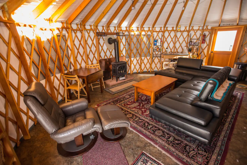 Conrad Creek Yurt Glamping in Nevada