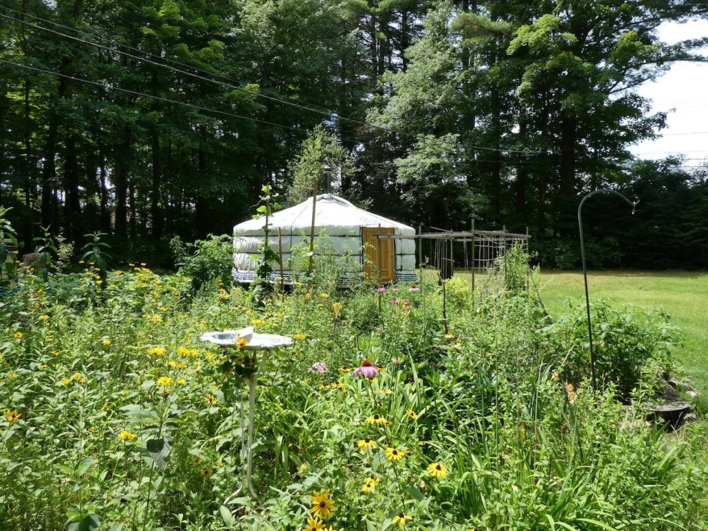 Eco Mongolian yurt in the Berkshires