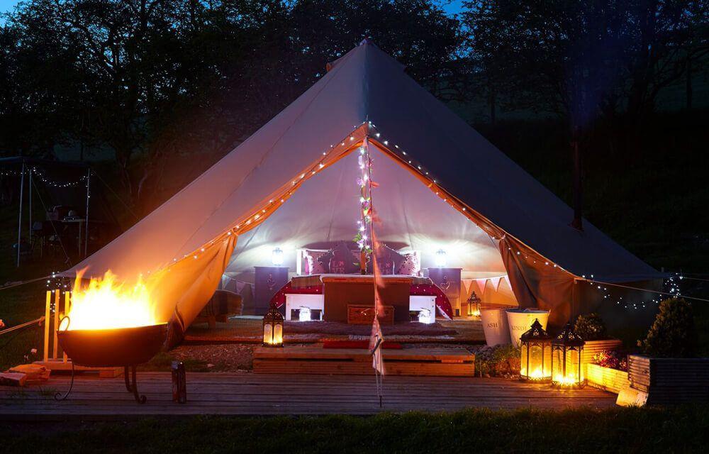 Humble Bee Farm Glamping Bell Tent