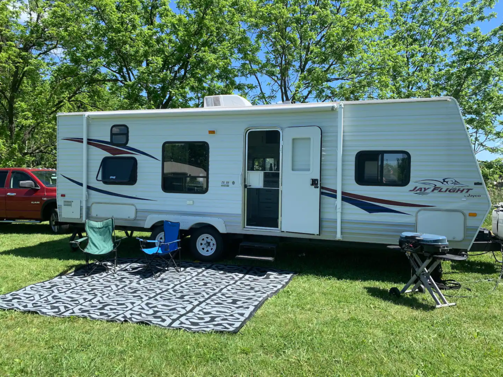 Trailer Glamping on Cape Cod