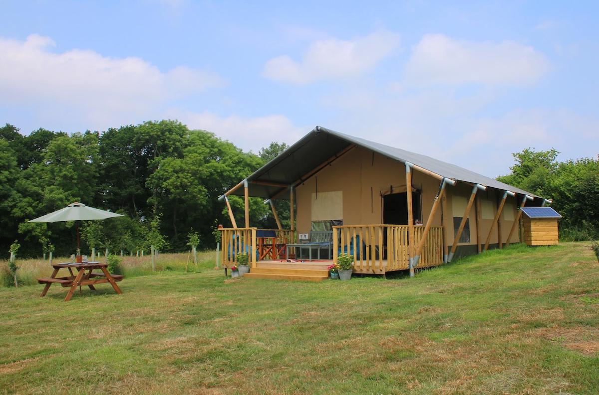 Jurassic Glamping at The Red House Farm