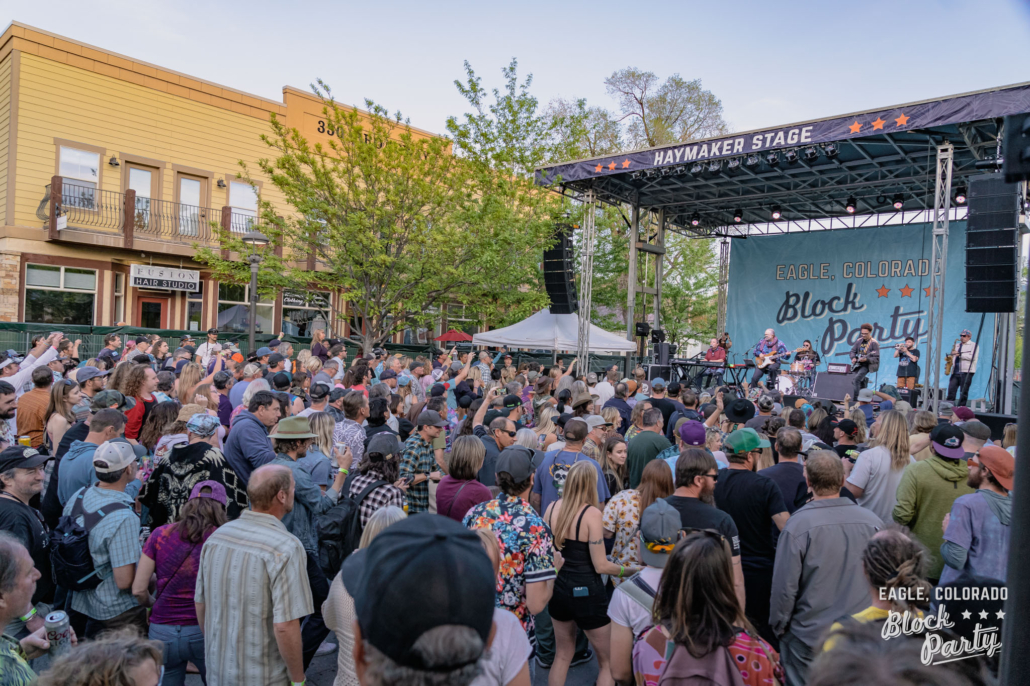 Block Party Music Festival in Downtown Eagle Colorado