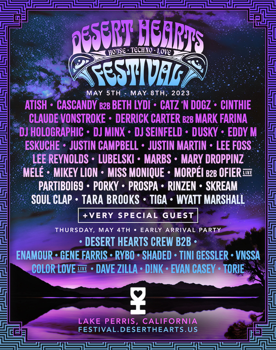 Desert Hearts Festival California 2023 Line Up