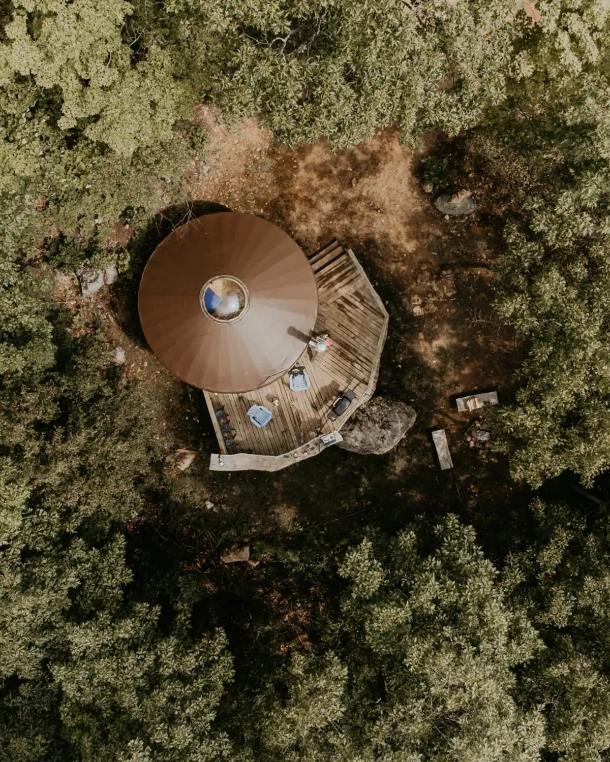 Belvedere Yurt Glamping Quebec