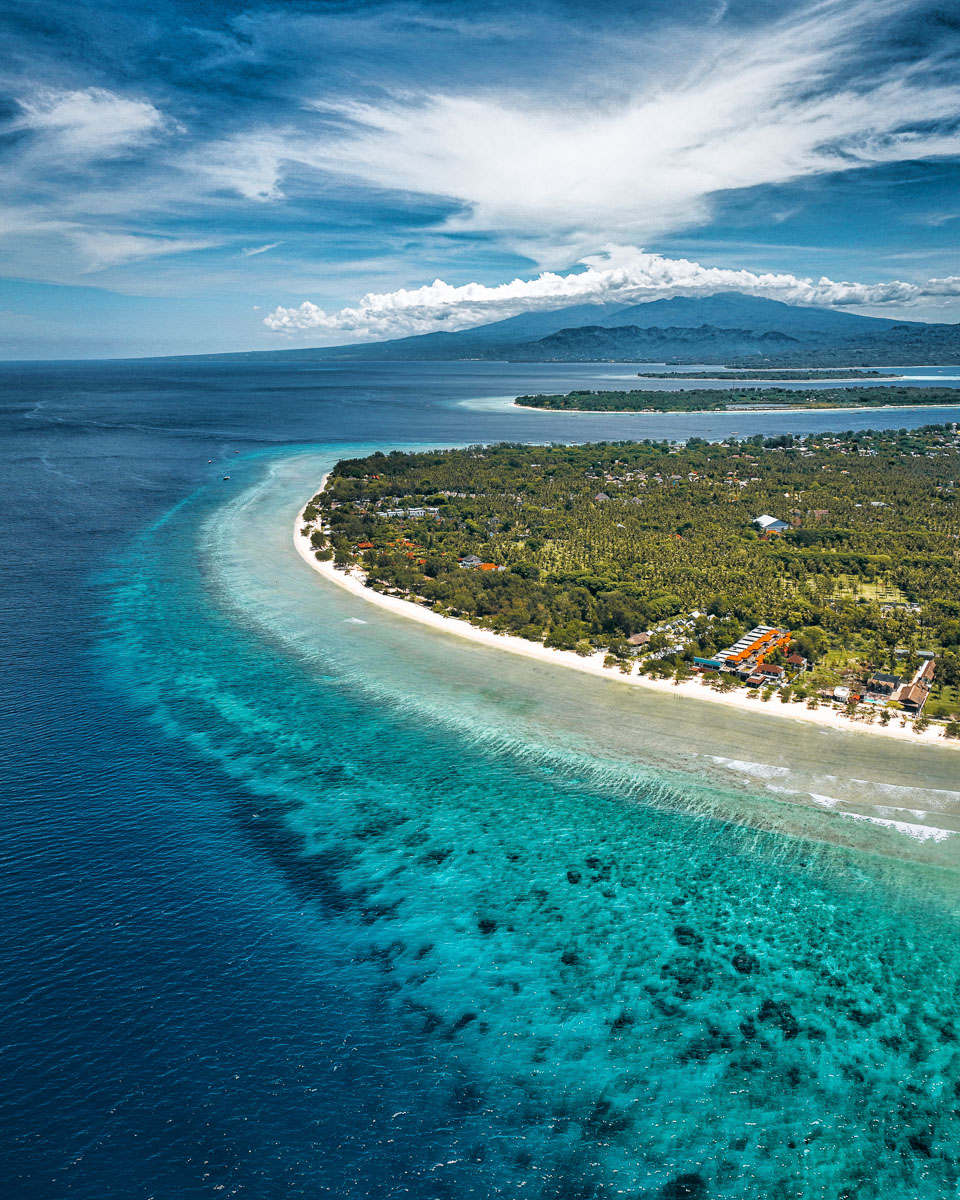 Gili Trawangan Drone Photo