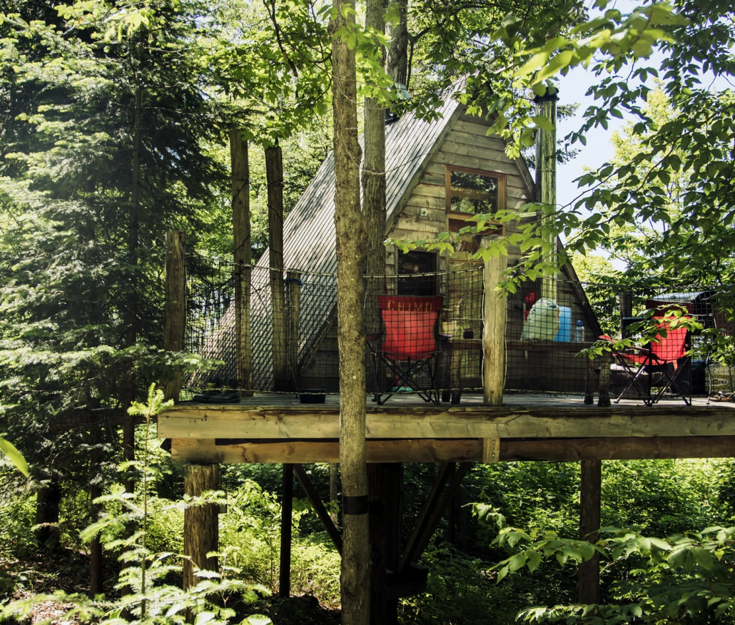 Chimo Refuges Treehouse Glamping Quebec