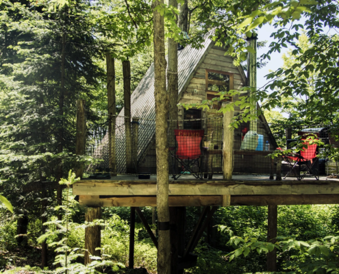 Chimo Refuges Treehouse Glamping Quebec