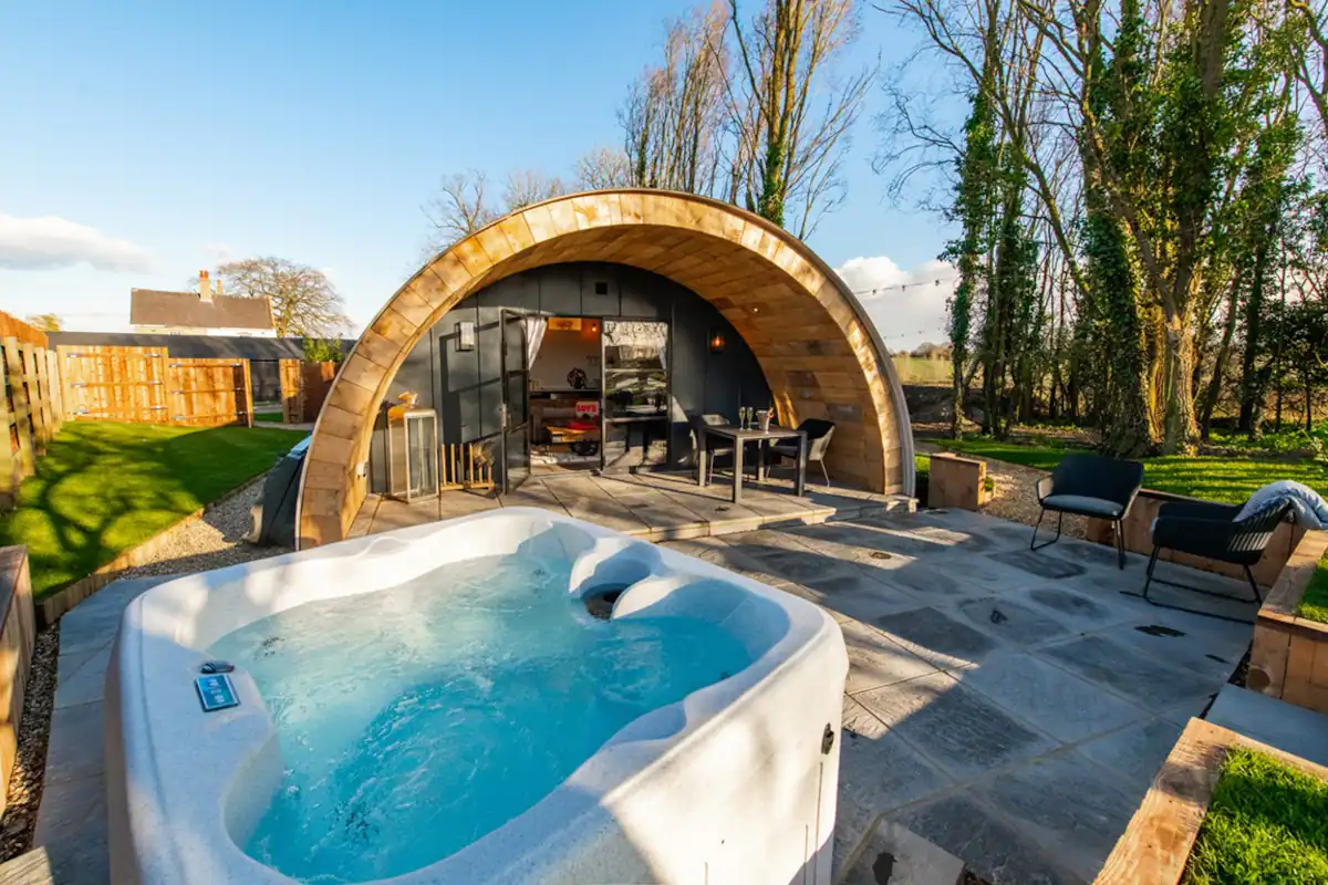 Dome Glamping with Hot Tub