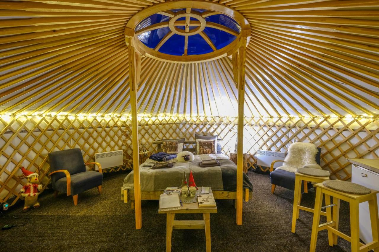 Finland Glamping Yurt with a River View