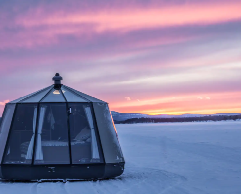 Glamping Sweden Hut