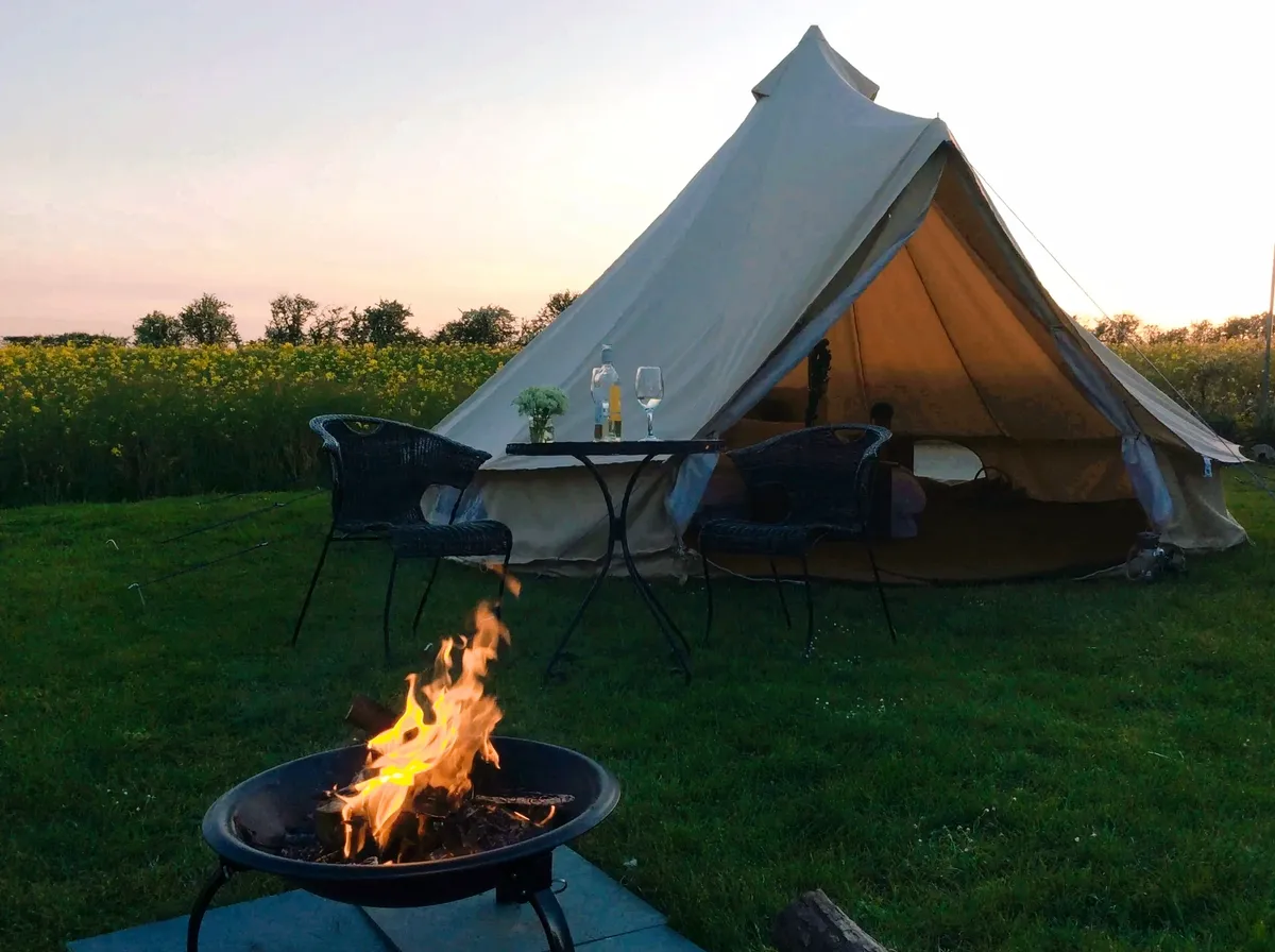 Glamping at Lodge Farm