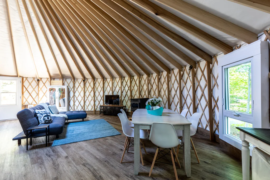 L'Orignal Luxury Yurt Glamping in Quebec