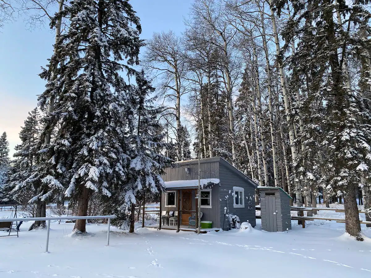 Secluded Tiny Home Cabin Glamping